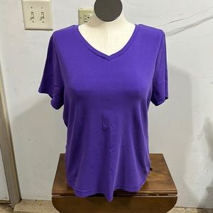 $9 item or bundle 3 $9 items for $21 Purple short sleeve
